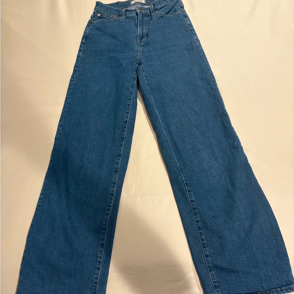 Madewell Blue Flare & Wide Leg Jeans